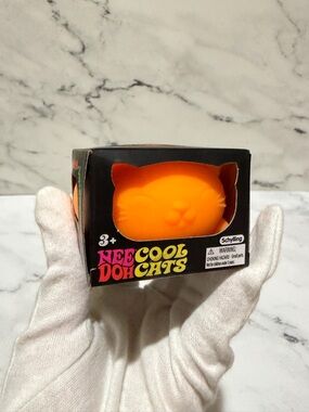 NeeDoh Cool Cats ORANGE